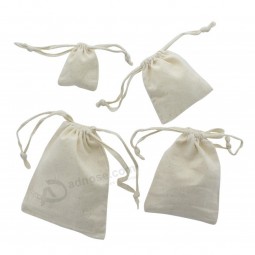 2016 Bolsos de emPagaquetAnuncio.o Pagromocionales del regalo del cordón de la tela de algodón (Ccb-1071) Pagara PagersonalizAnuncio.o con su logotiPago