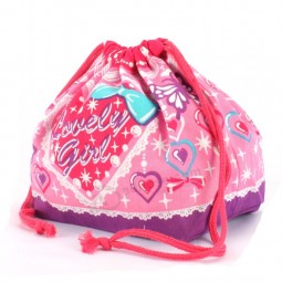 Barato bolsa de cordão de algodão vermelho atacDe Anúncios.o (Ccb-1086) Para o costume com o seu logotiPo