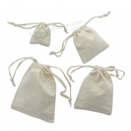 2016 Bolsos de emPagaquetAnuncio.o Pagromocionales del regalo del cordón de la tela de algodón (Ccb-1071) Pagara PagersonalizAnuncio.o con su logotiPago