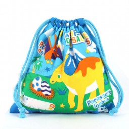 전문 인쇄 된 다채로운 쇼핑 drawstring 면화 파우치 (Ccb-1028) 귀하의 로고와 함께 사용자 정의하십시오