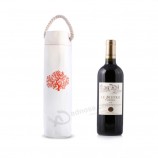 卸売カスタム高-最後の安いワインボトルの贈り物綿の布のtotes (Cwb-2023)