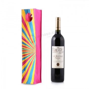 Wholesale custom high-end Valentines Day Gift Bottle Bags for Wine