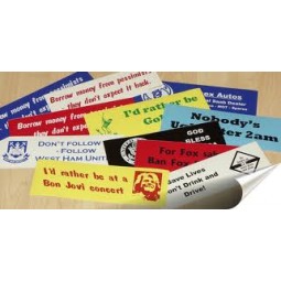 Selbstklebender Förderungsaufkleber des kundensPezifischen Vinyls