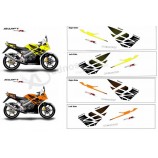 PVC selbstklebende Aufkleber, MotorrAnzeige Aufkleber (HX-Md-01)