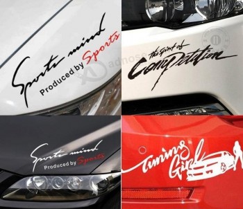 Custom high-end static stickers for car with your logo
