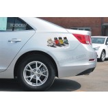 Factor groothandel aangePaste Promotionele gePersonaliseerde stickers voor auto