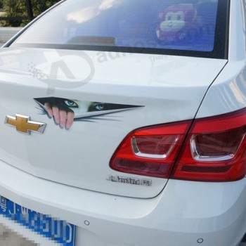 Groothandel oP maat gePersonaliseerde 3d statische stickers voor de auto