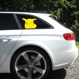2Favores do Partido do PC etiqueta do carro eletrocardiógrafo da janela da janela do Pokemon
