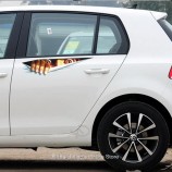 43*13Cm Auto Aufkleber lustig 3D SPähen Augen Voyeur Auto Hauben t