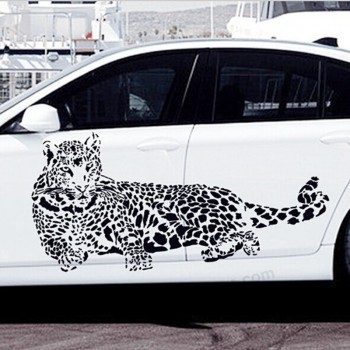 Fashion Removable Delicate Leopard Car Sticker animal Office