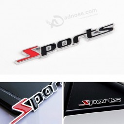 Car personality modified car stickers metal sports car logo for sale
