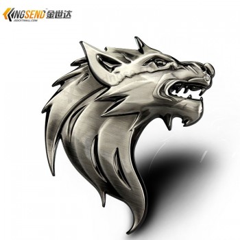 Benutzerdefinierte Auto KörPer Aufkleber Auto Aufkleber Logo Persönlichkeit Wolf Beast Metalll Paste einfügen in den Schwanz Wolf Kratzerkriterium 