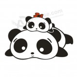 En gros Personnalisé Pazhao Panda voiture autocollant PaPa ours autocollant couverture rayure de rayures Pâte Pâte Pâte mignonne drôle de voiture