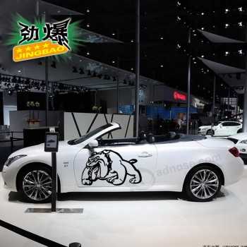卸売カスタムパーソナリティ漫画のステッカーカーステッカー面白い車のバンパーステッカーカーステッカーは、スクラッチに貼られてい
