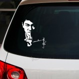 Benutzerdefinierte gestanzte Vinyl transParent Stoßstange Fenster Auto Aufkleber