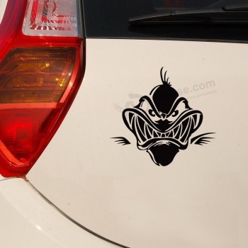 Logo Personnalisé amovible rond autocollant de voiture de vinyle autocollant brillant résistant auX intemPéries