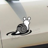 Haut de gamme Personnalisé-Décalcomanies fin de voiture d'escargot Pour n'imPorte quelle taille