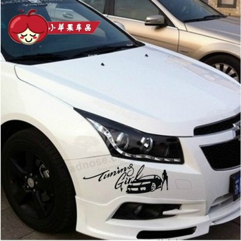 Wholesale custom high quality car bumper stickers with any size