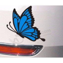プロモーション価格卸売ファッション蝶の車取り外し可能なデカール