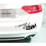 AFDrukken op Maat Fancy Sport VinyL. BoDy Sticker BuMper auto Sticker Met eLke Maat