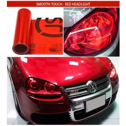 Factory price car styling 30cm*100cm high transparent protective film for car headlight with printing logo