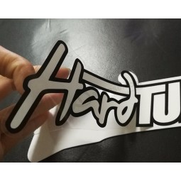 Bon priX aRéhéSiF cut cut uv réSiStant à L'eau preuve VinyLee tranSparent voiture autocoLLant Logo perSonnaLiSé