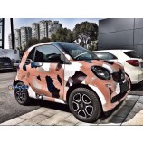 High Quality 1.52x30m Folie Camouflage Car Wrapping Foil Vinyl Sticker Printing with your logo