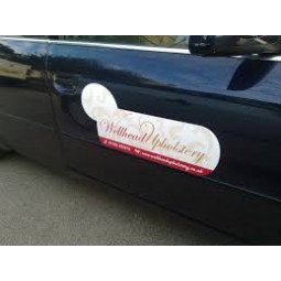 KunDenSpeziFiSche hohe DigitaLe geDruckte kunDenSpeziFiSche Autotür Magnete VinyL.auFkLeBer