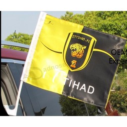 Wholesale customized polyester Israel car window flag with promotion-table with high quality and any size