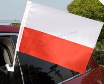 Wholesale customized high quality China Distributors Cheap Custom Polyester Car Window Flags with any size
