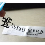 Removable Clear Vinyl Sticker with Your Design