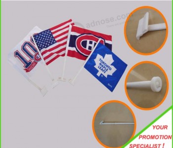 Wholesale customized Promotional High Quality Car Window Flag with any size