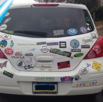 자동차 장식에 대 한 자기 접착식 사용자 지정 비닐 스티커