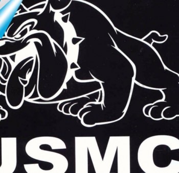 USMc uniteD StateS海兵隊車の窓のビニールステッカー