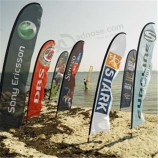Wholesale customized flag Flying Beach Flag For Promotion with any size 