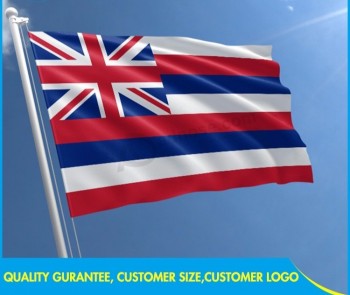 Decorate outdoor flags custom holiday hawaii customized garden flag with high quality and any size