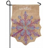 MeeSt popuLaire aangEpALSte Logo winter theMa Sneeuw vorM herBruikBare DraagBare DEcoratie tuin vLag