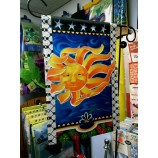 Wholesale cheap hanging garden flag and holiday garden customized flags with high quality and any size