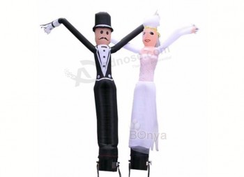 Manufacturer direct hot selling inflatable bride air dancer with high quality and any size