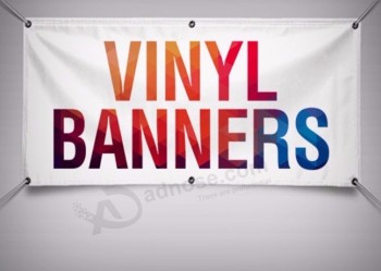 Wholesale customized flag display outdoor digital printer backlit PVC flex vinyl banner with high quality and any size