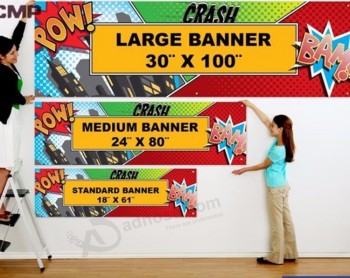 Hot selling banner print with kedder with great price with your logo