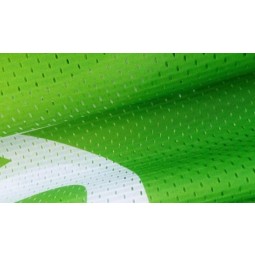 PerForierter FLeX Der GroßhanDeLSkunDenSpeziFiSchen iM FreienwerBung Sehen Durch PoLyeSter-PVC-MALSchenzaun-FahnenDrucken Durch