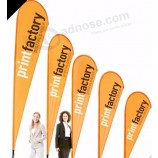 Sublimation printing feather advertising flags sail boat banners wholesale