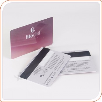 пластиковая карта магнитной полосы, пластиковая магнитная карточка стандартного размера vip, мягкая карточка из пвх