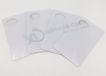 индивидуальная прозрачная пластиковая прозрачная пластиковая карточка из ПВХ