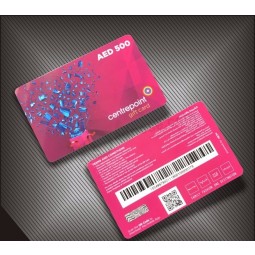 High enD cartão De pvc De iMpreSSão oFFSet coM Magnético