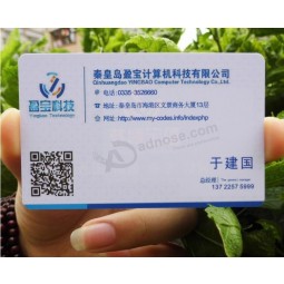 IMpreSSion poLycHoMe perSonnaLiSée iMpriMée Rée carte Rée PVC, carteS en pLCoMMetique Rée pvc