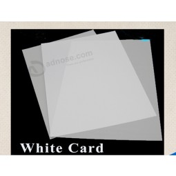 Hot Selling A4 Size PVC ID name Card Material Inkjet Printing No-Laminated Material PVC Card with high quality