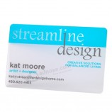 GroothanDeL CMyk Matte inkJet tranSparante pvc-kaart