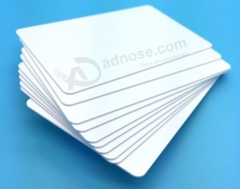Wholesale custom HUAYUAN MIFARE Classic 1K pvc blank chip card with printing any logo